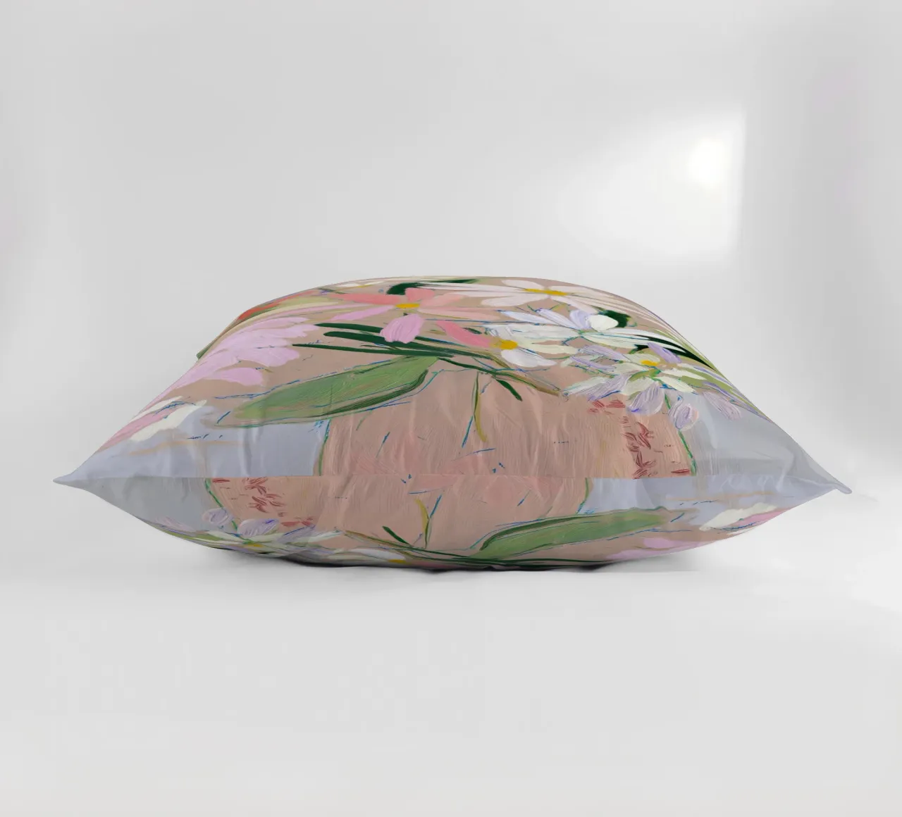 Fiore astratto in vaso cuscino da Boheme
