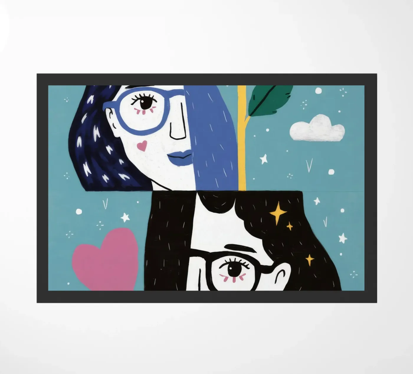 Celestial Dreamscape deurmat van Twilight Muse