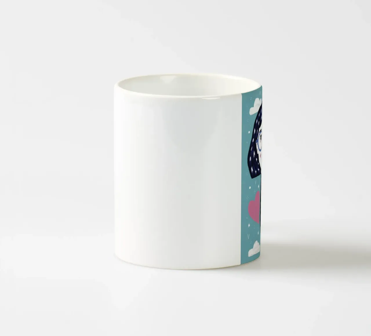 Paesaggio onirico celeste tazza in ceramica da Twilight Muse