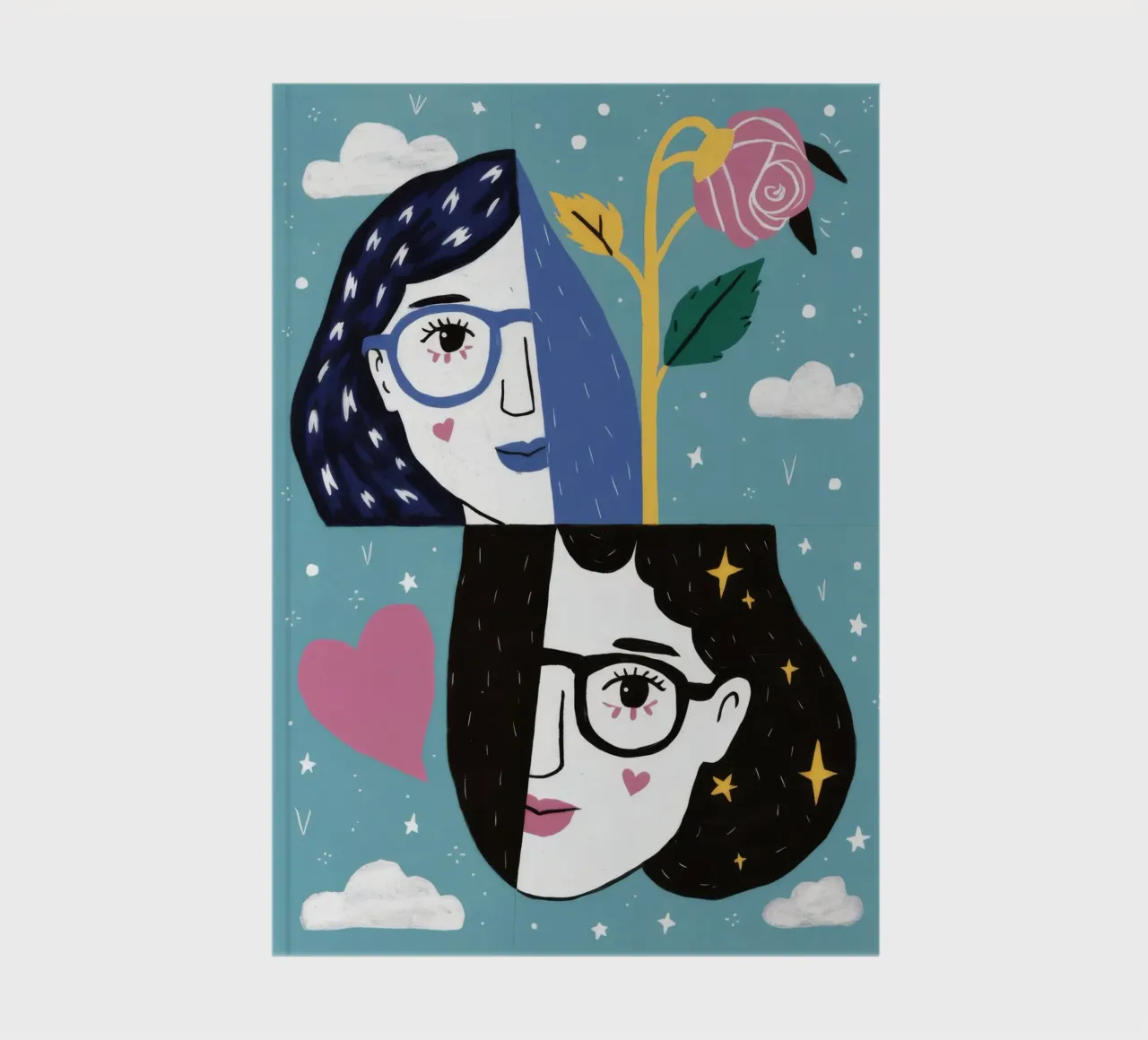 Celestial Dreamscape notebook by Twilight Muse