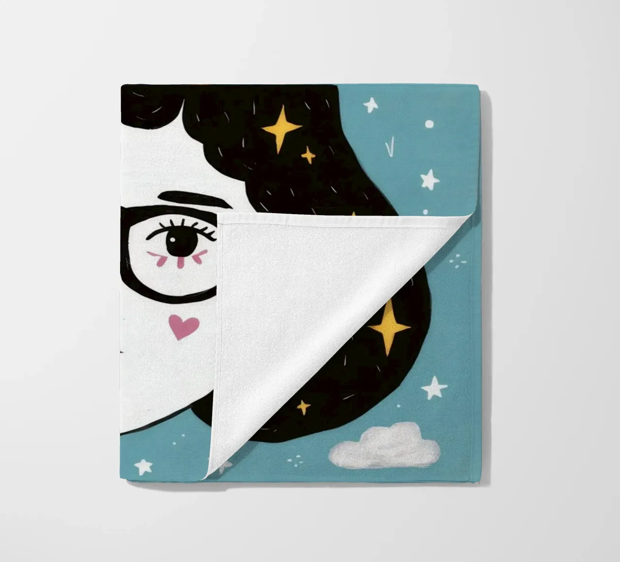 Paesaggio onirico celeste telo mare da Twilight Muse