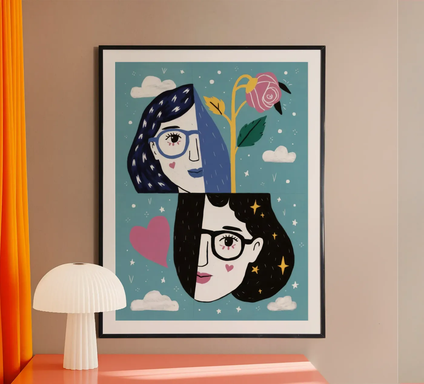 Celestial Dreamscape poster by Twilight Muse