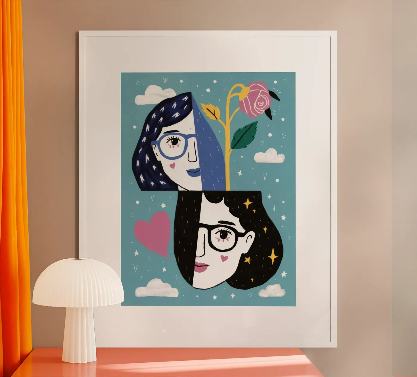 Celestial Dreamscape poster by Twilight Muse