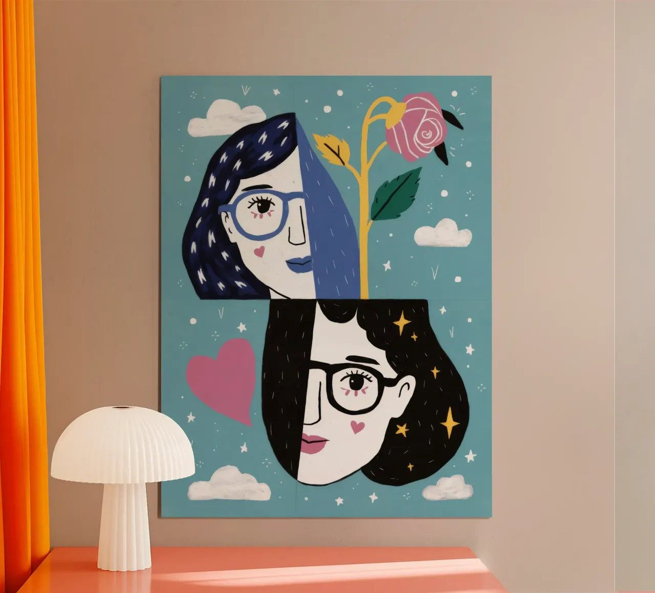 Celestial Dreamscape poster by Twilight Muse