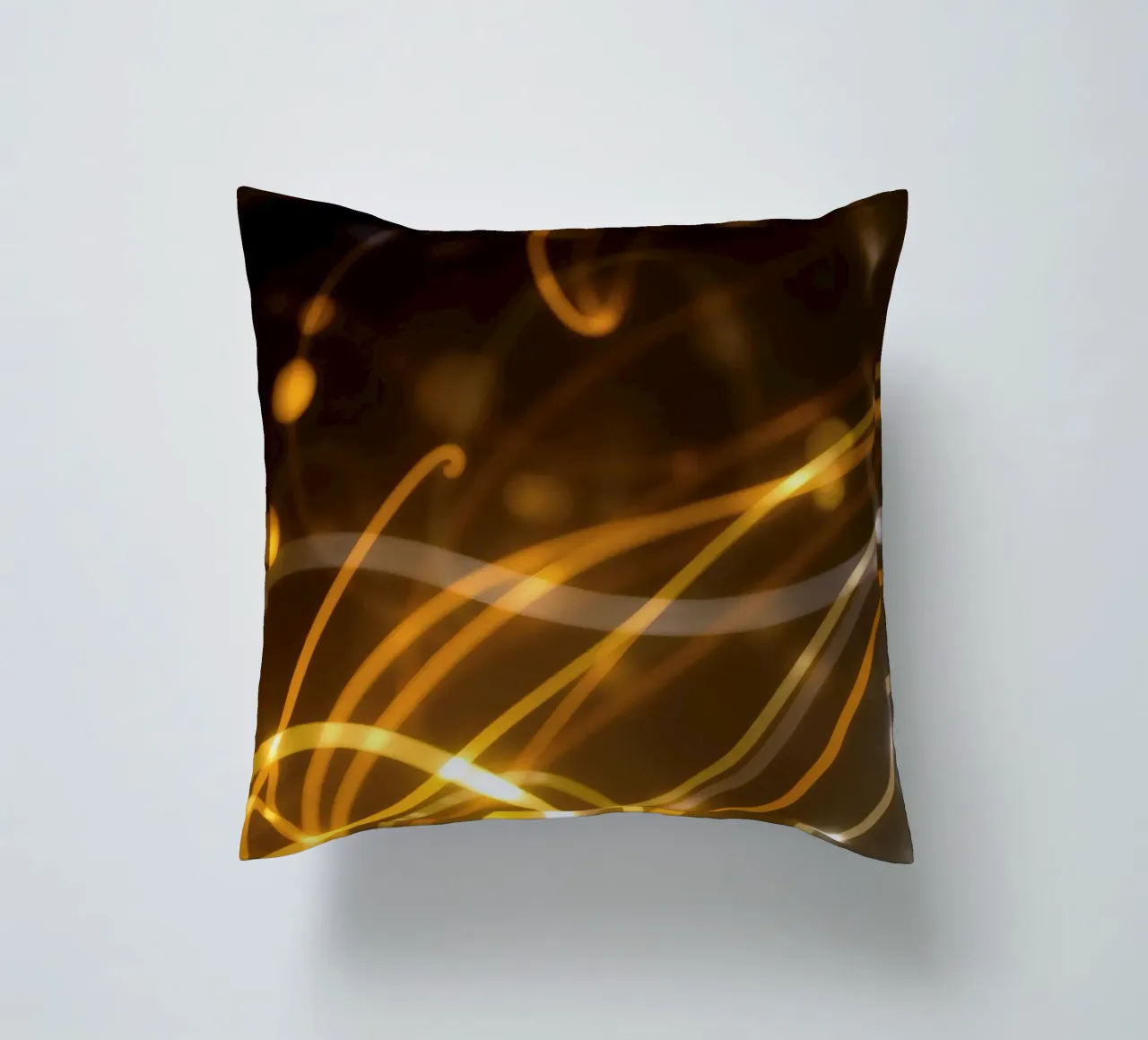 Modelli dinamici astratti di atmosfere di luce e colore cuscino da DesignDoodle