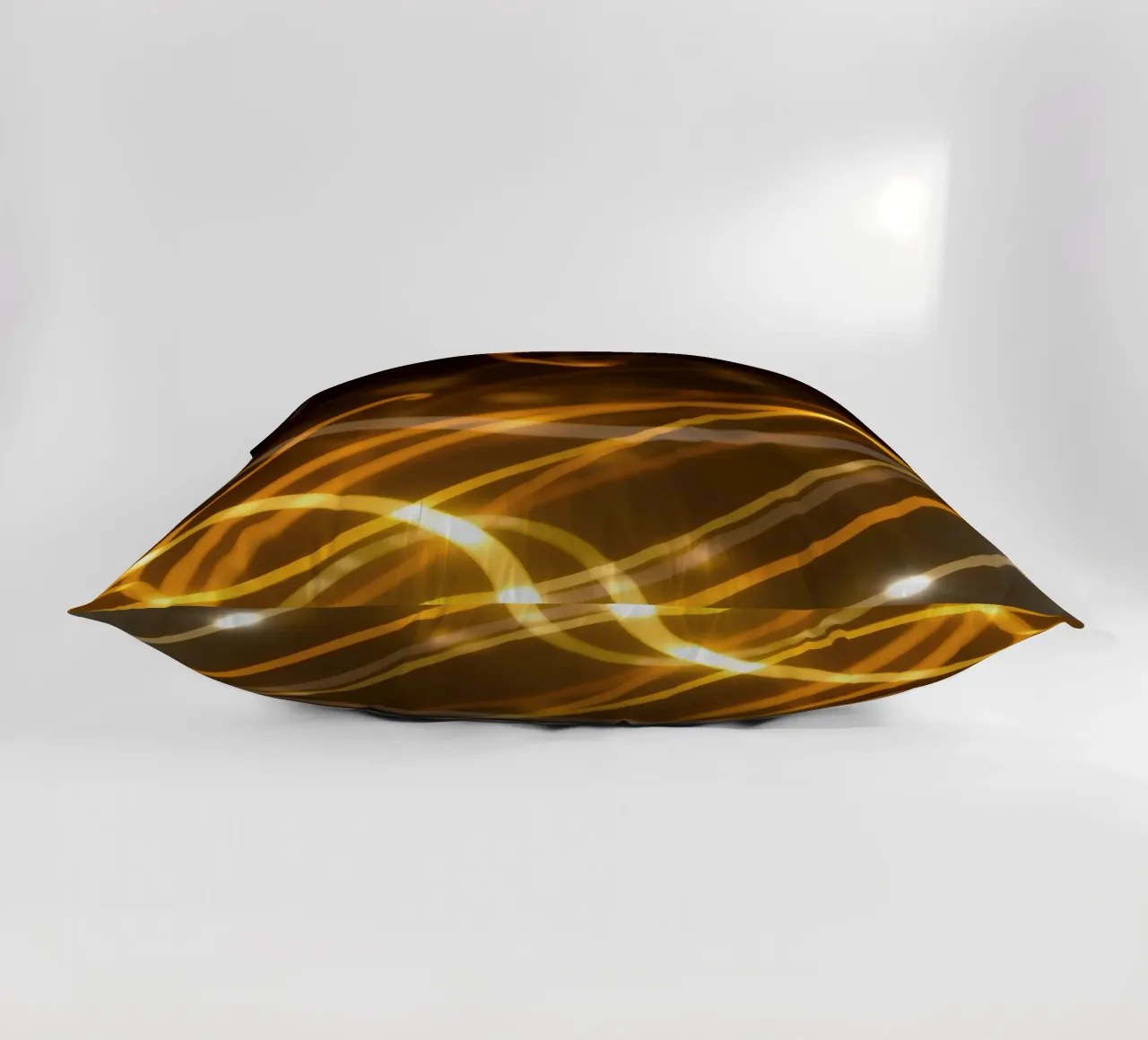Modelli dinamici astratti di atmosfere di luce e colore cuscino da DesignDoodle