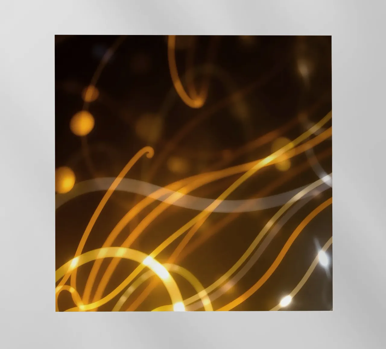 Dynamic abstract patterns of light and color atmosphere backlit film by DesignDoodle