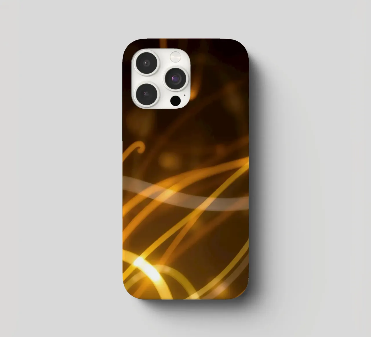 Modelli dinamici astratti di atmosfere di luce e colore cover iphone da DesignDoodle