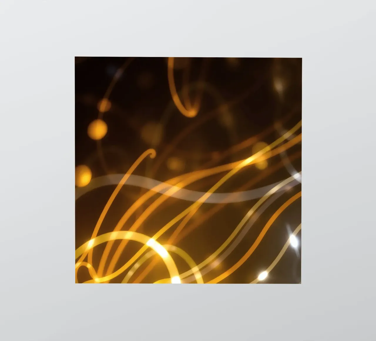 Modelli dinamici astratti di atmosfere di luce e colore adesivo da DesignDoodle