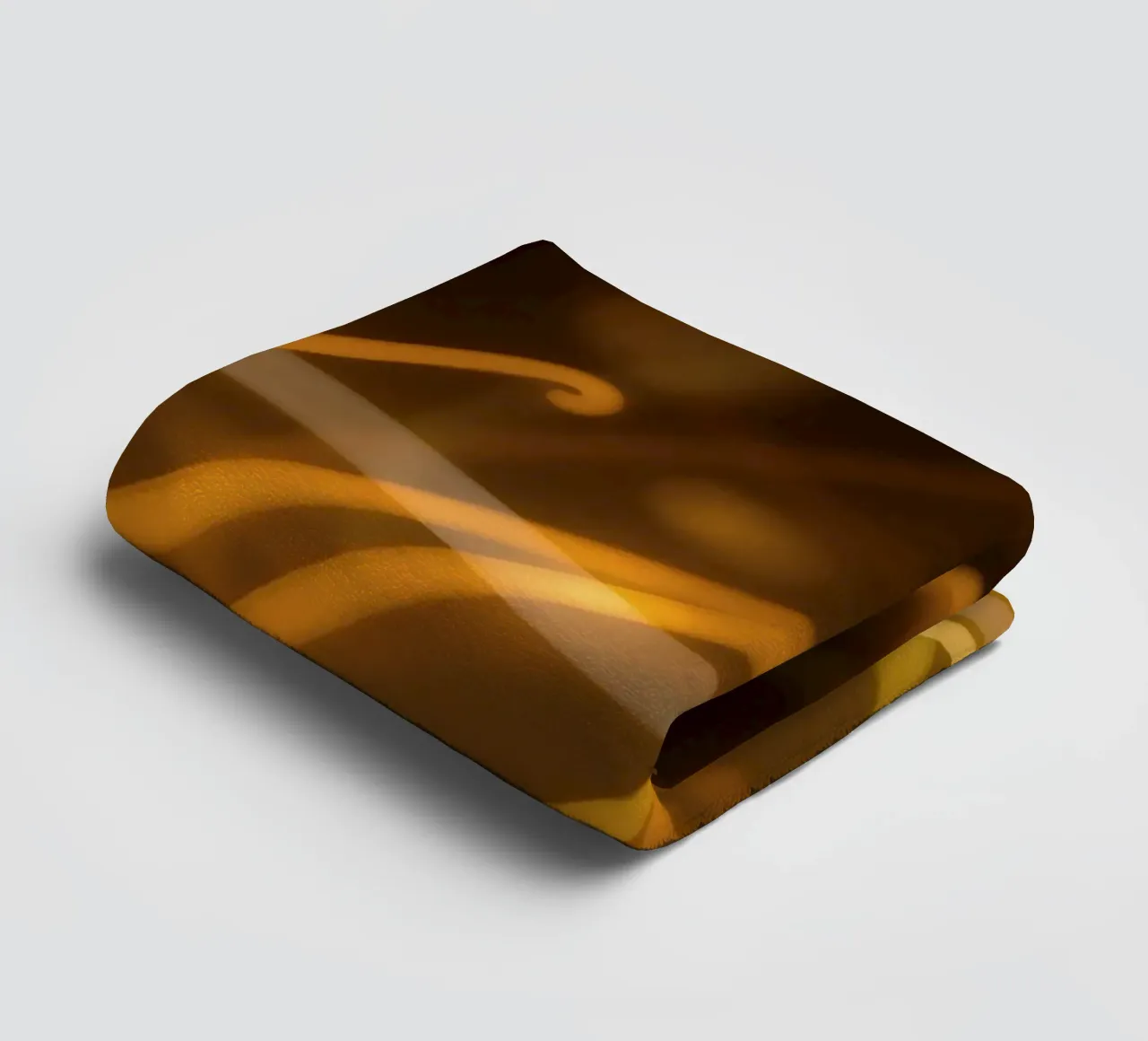 Motifs abstraits dynamiques de lumière et d'atmosphère colorée serviette de bain de DesignDoodle