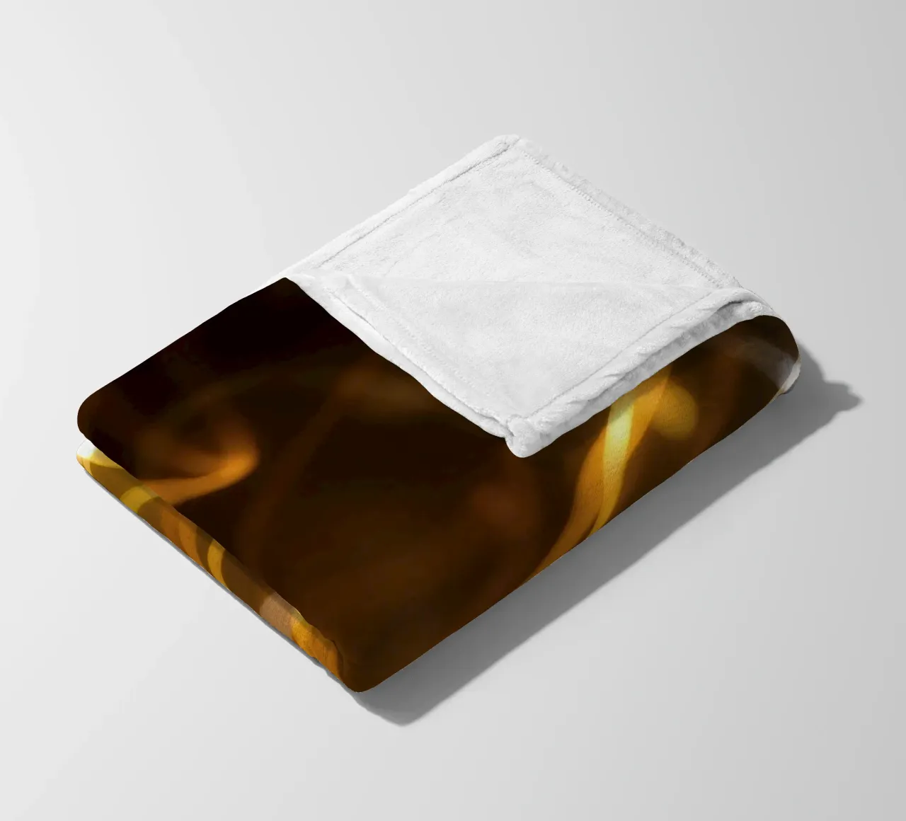 Dynamic abstract patterns of light and color atmosphere fleece blanket by DesignDoodle