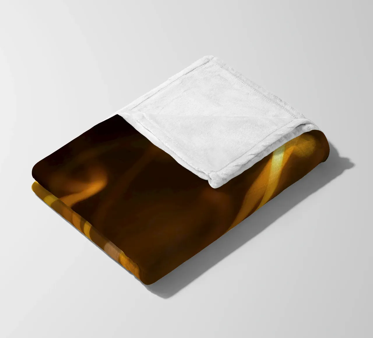 Dynamic abstract patterns of light and color atmosphere fleece blanket by DesignDoodle