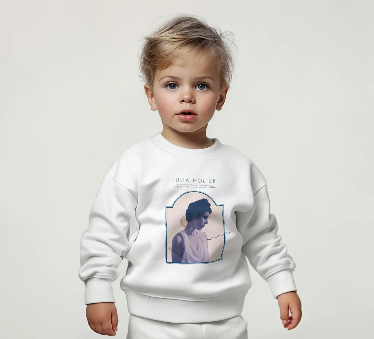Bellezza Julia Holter felpa neonato da hite Shop