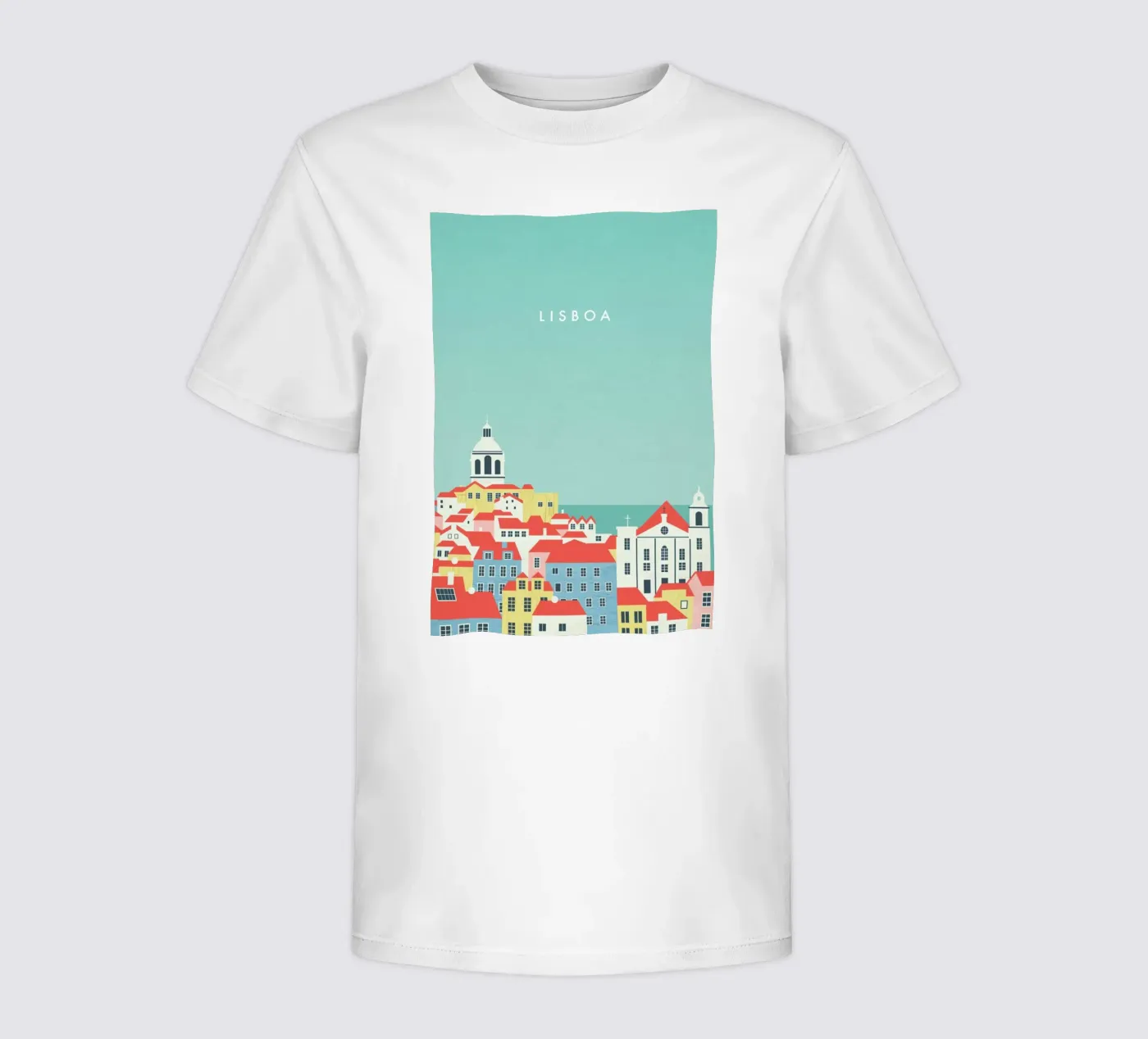 Lisboa t-shirt bambini da Katinka Reinke