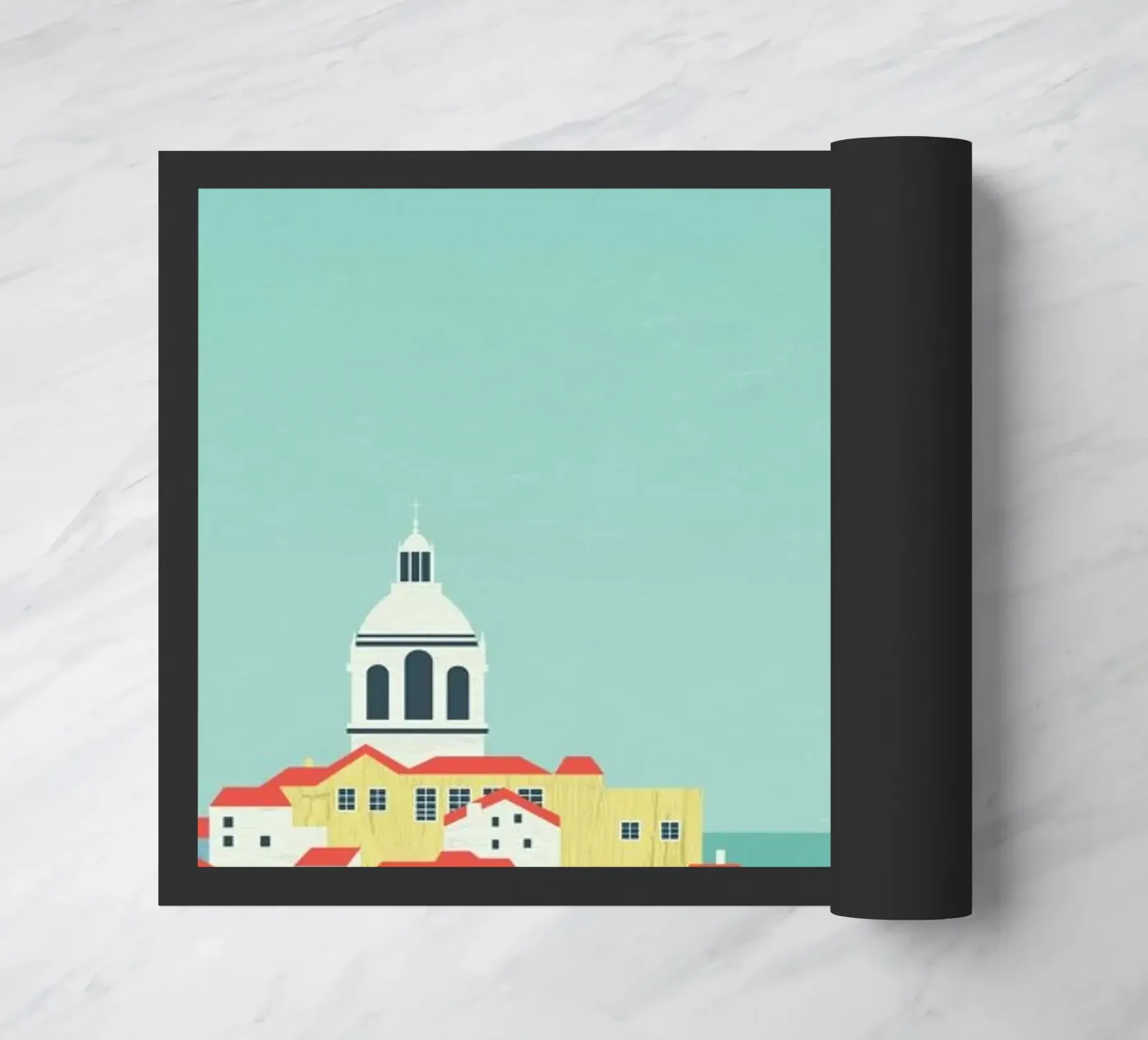 Lisboa Fußmatte von Katinka Reinke