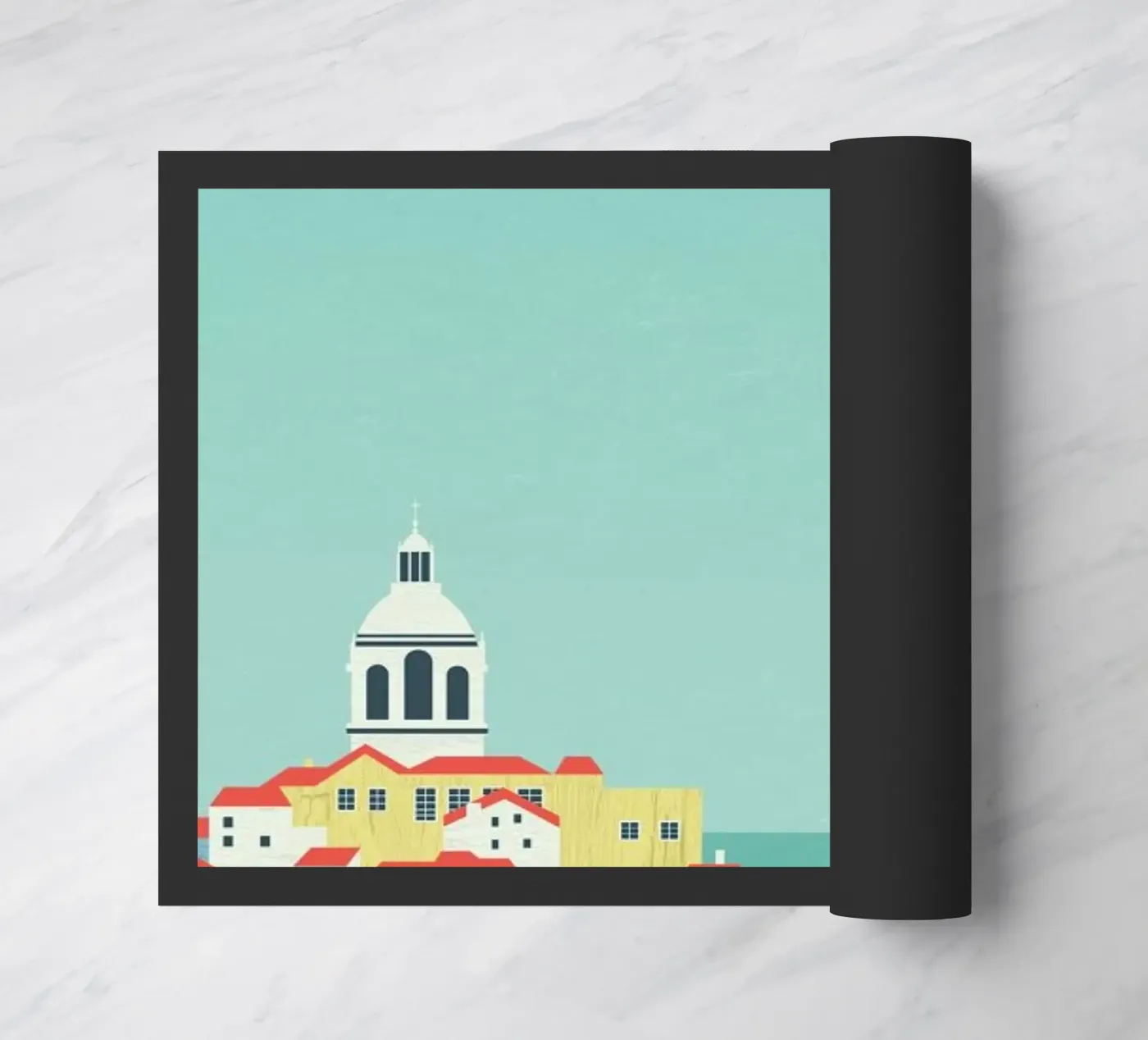 Lisboa doormat by Katinka Reinke
