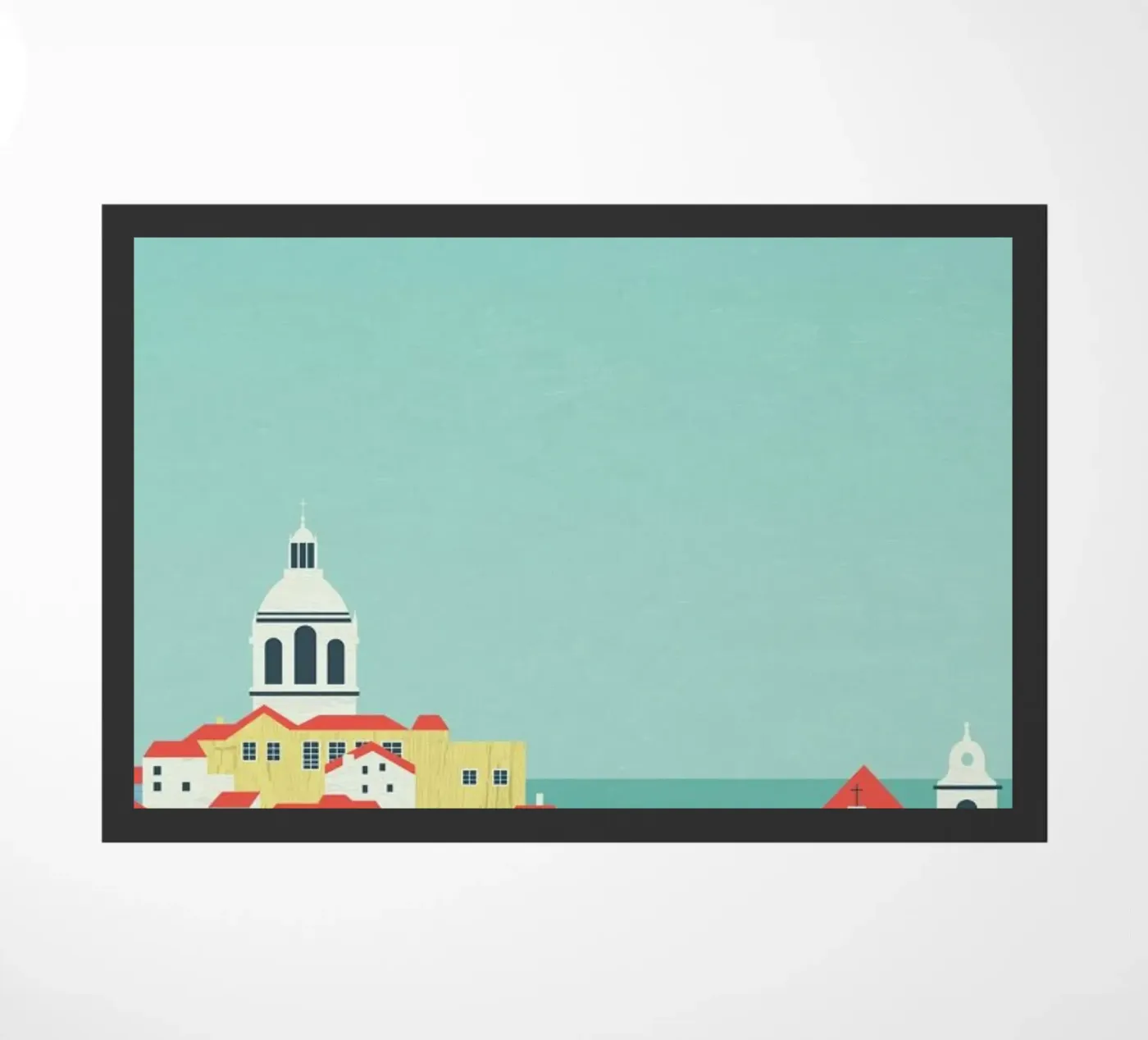 Lisboa doormat by Katinka Reinke