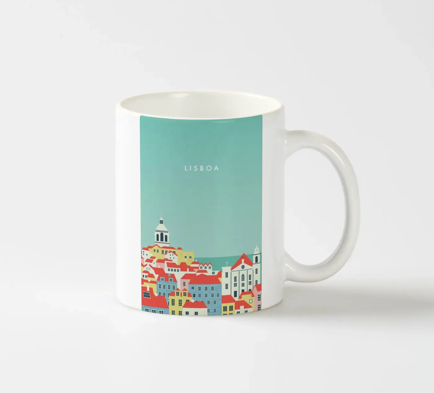 Lisboa ceramic mug by Katinka Reinke