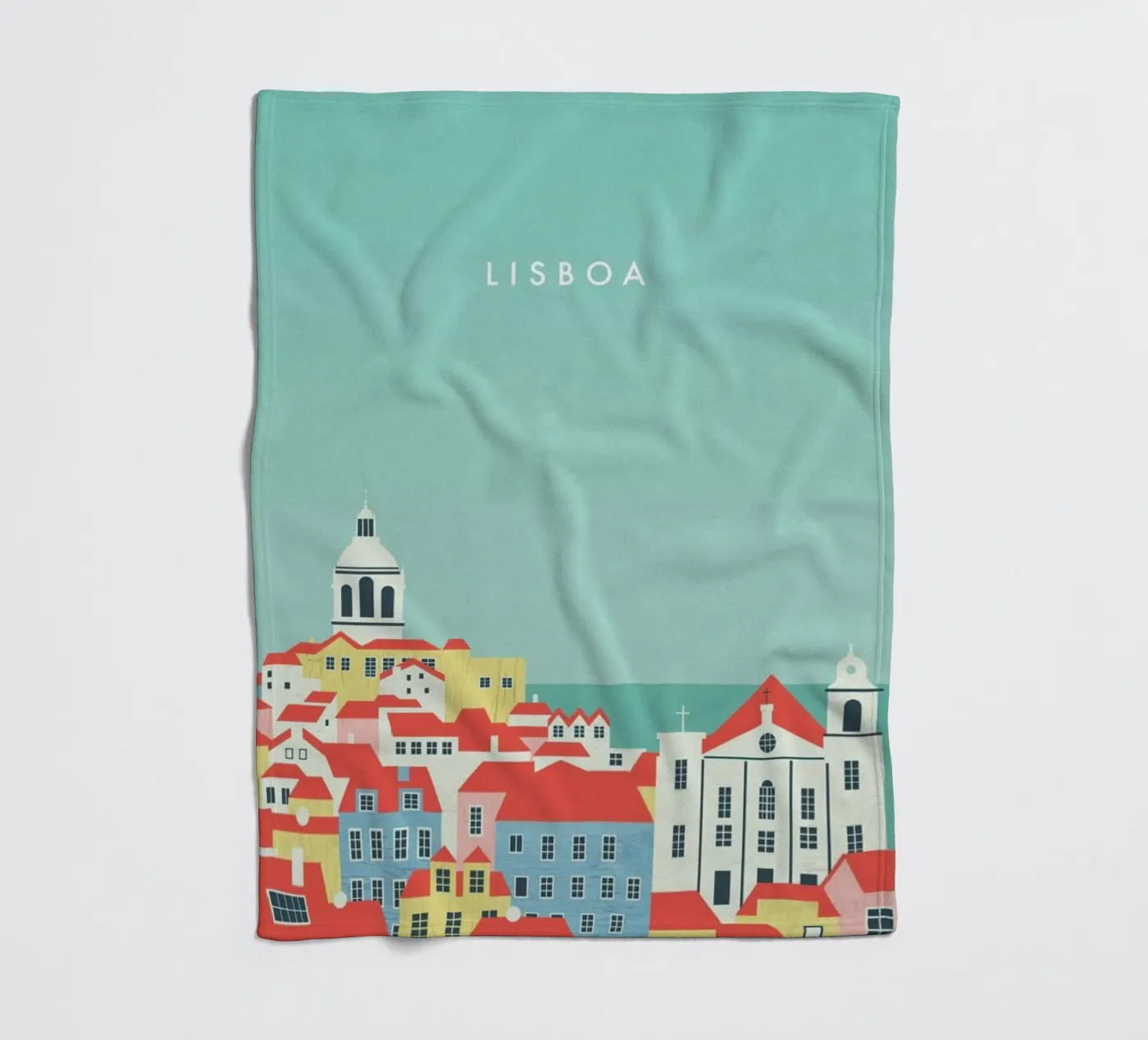 Lisboa fleecedeken van Katinka Reinke