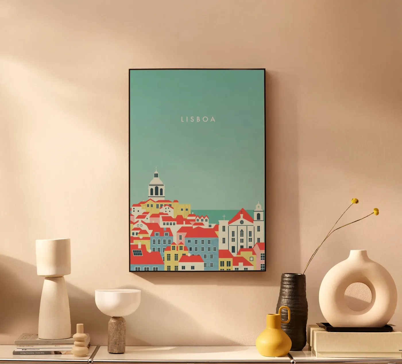Lisboa Acryl-Glas von Katinka Reinke