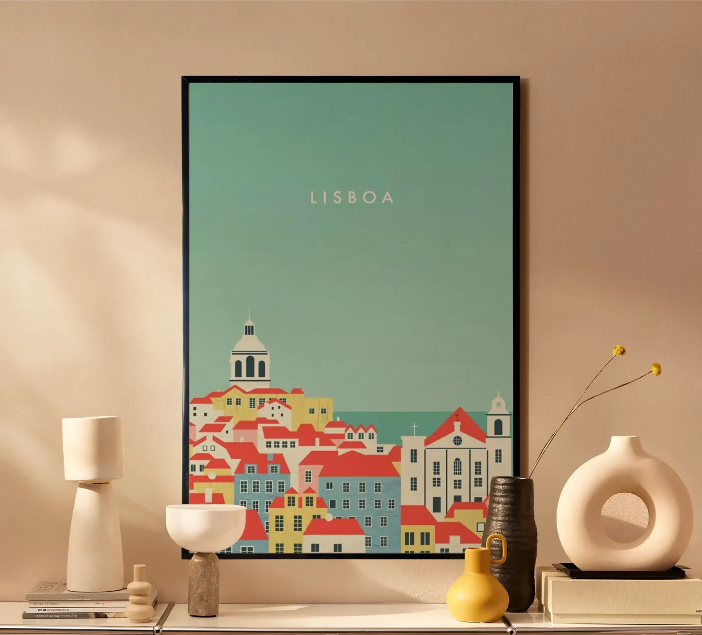 Lisboa poster van Katinka Reinke