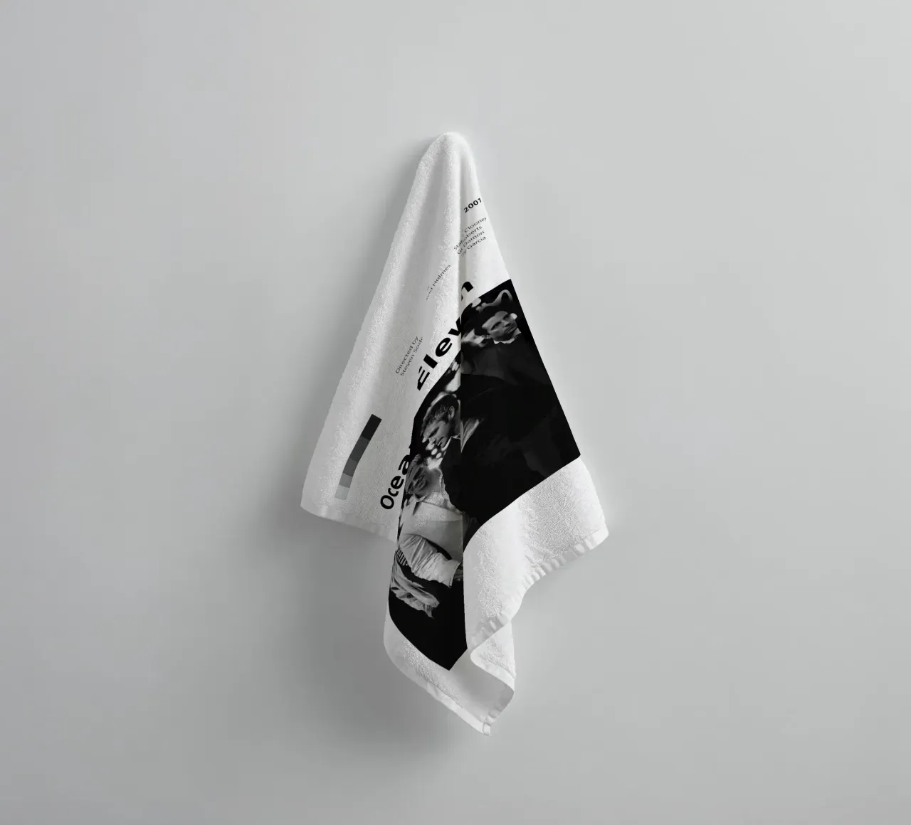 Ocean's Eleven towel by 🎞 The Movie Wall