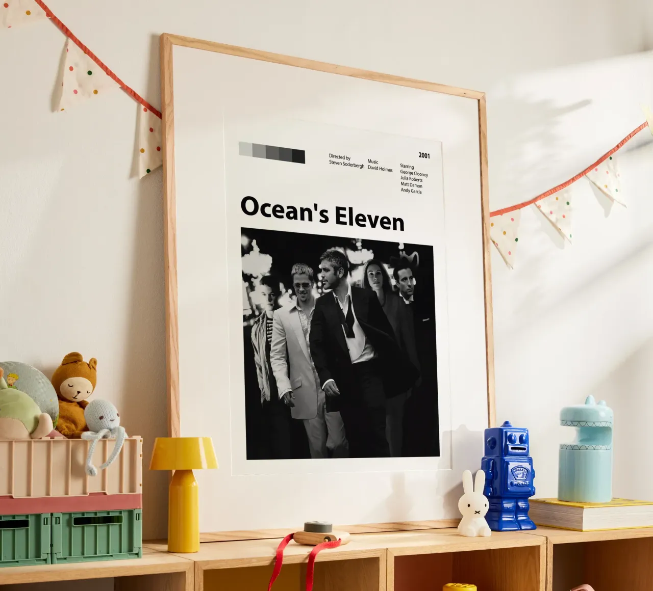Ocean's Eleven hahnemühle by 🎞 The Movie Wall