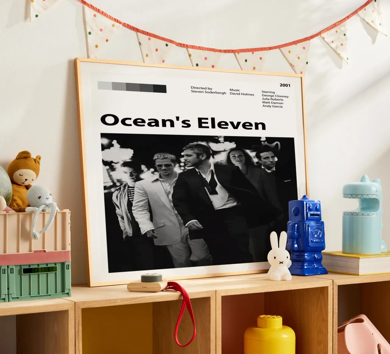 Ocean's Eleven hahnemühle by 🎞 The Movie Wall