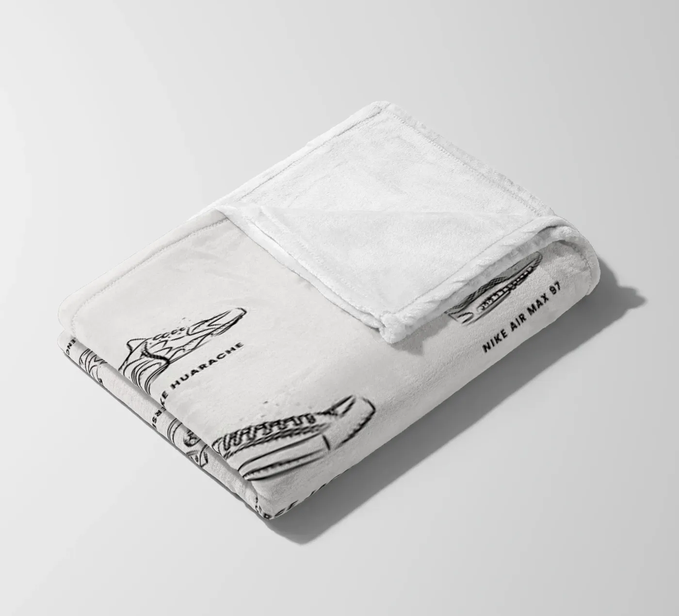 Sneaker Chart 2 fleecedeken van daylight design studio