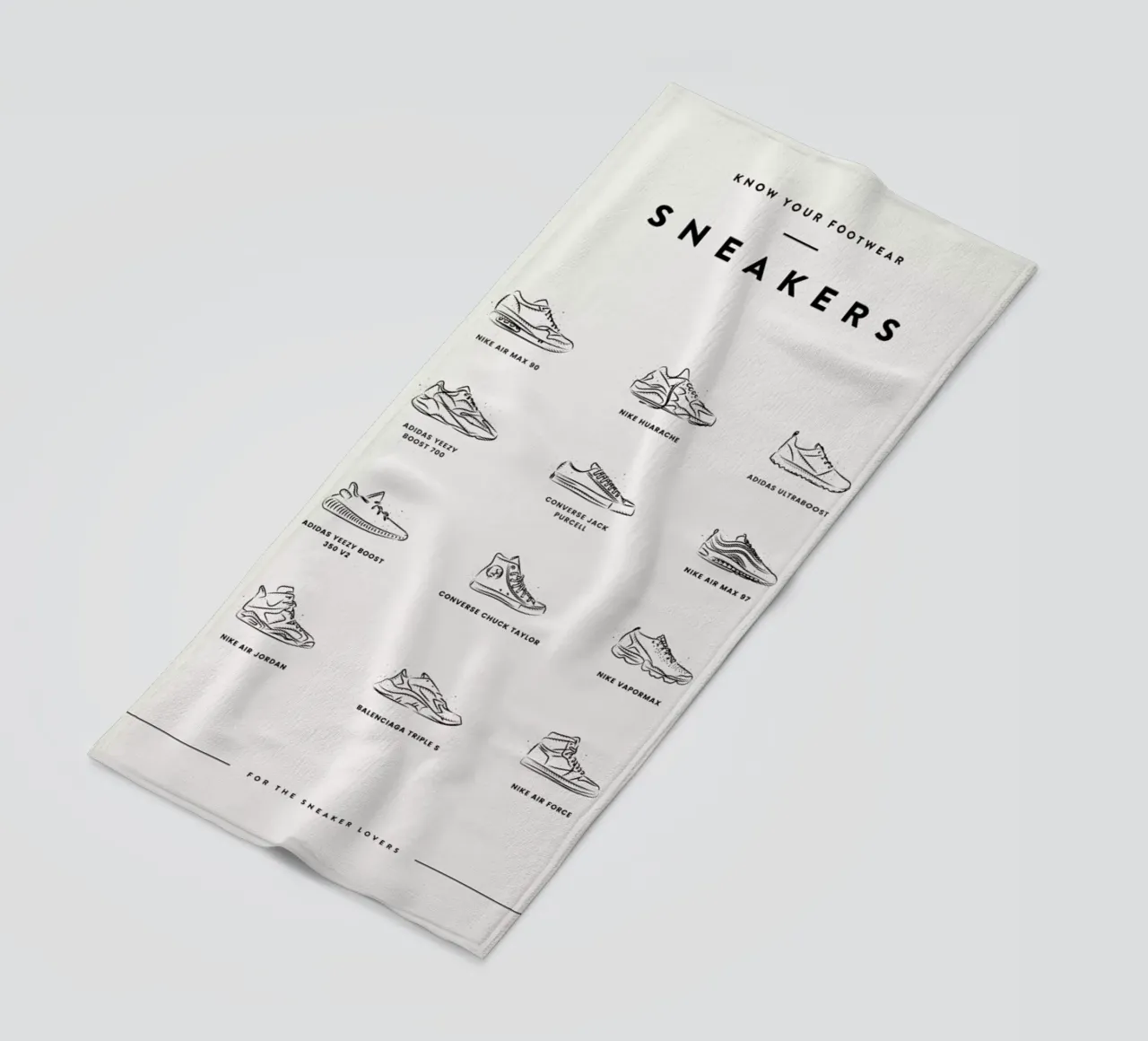 Sneaker Chart 2 telo mare da daylight design studio