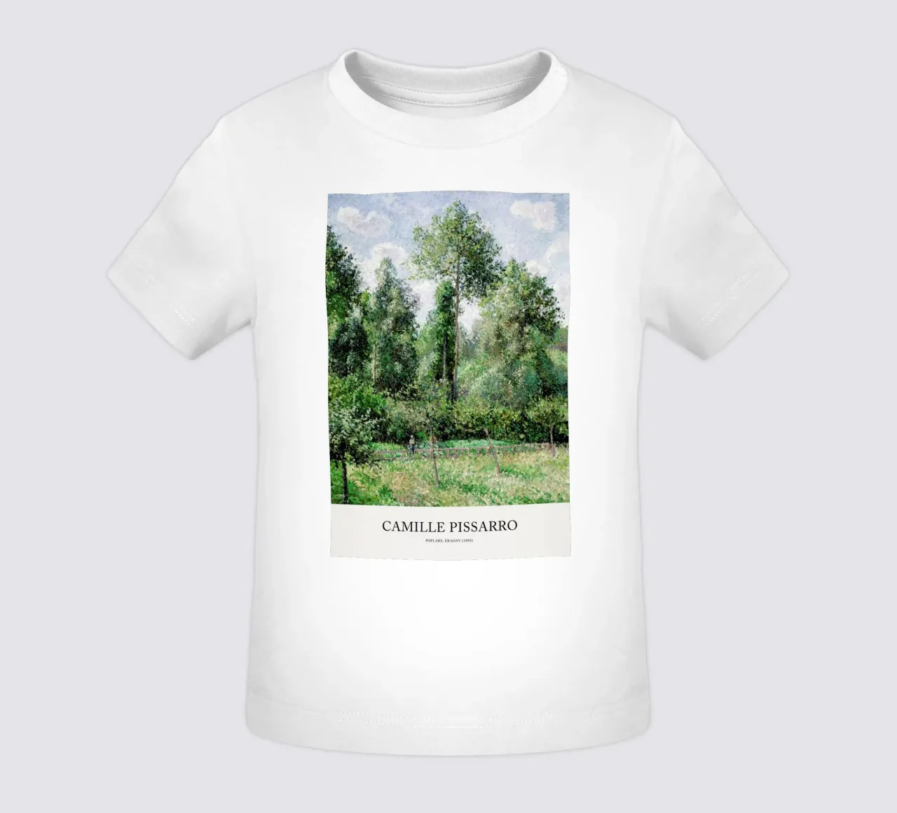 Pissarro - Poplars, Éragny maglietta neonato da Vintage by JUNIQE