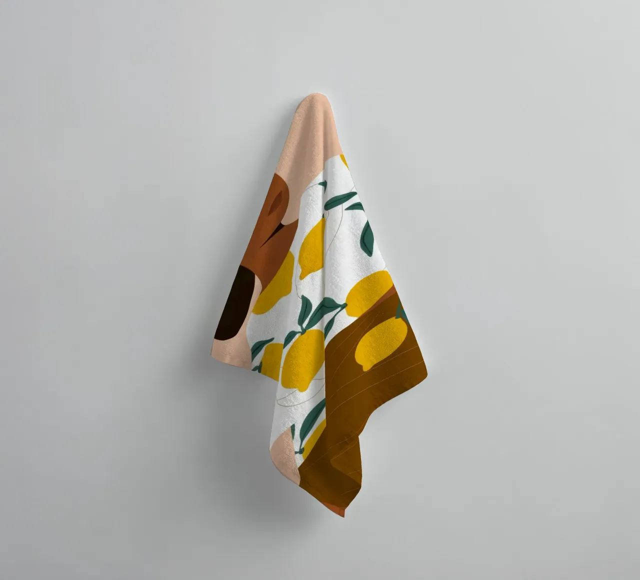 Botanische rust badhanddoek van Twilight Muse