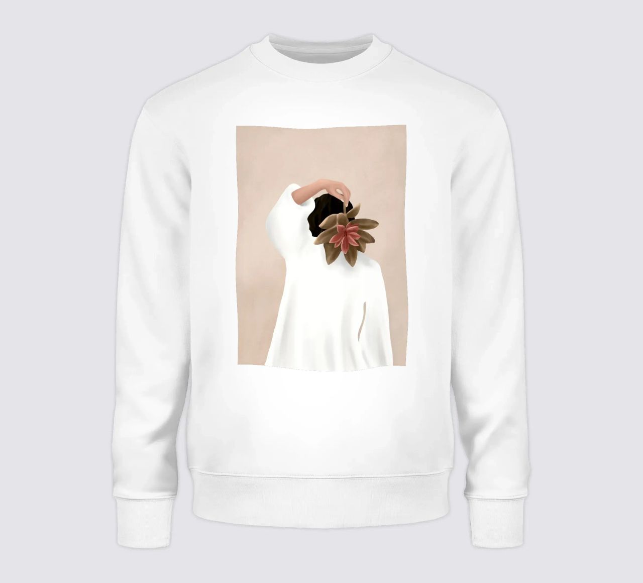 With a Flower sudadera de Flow Line