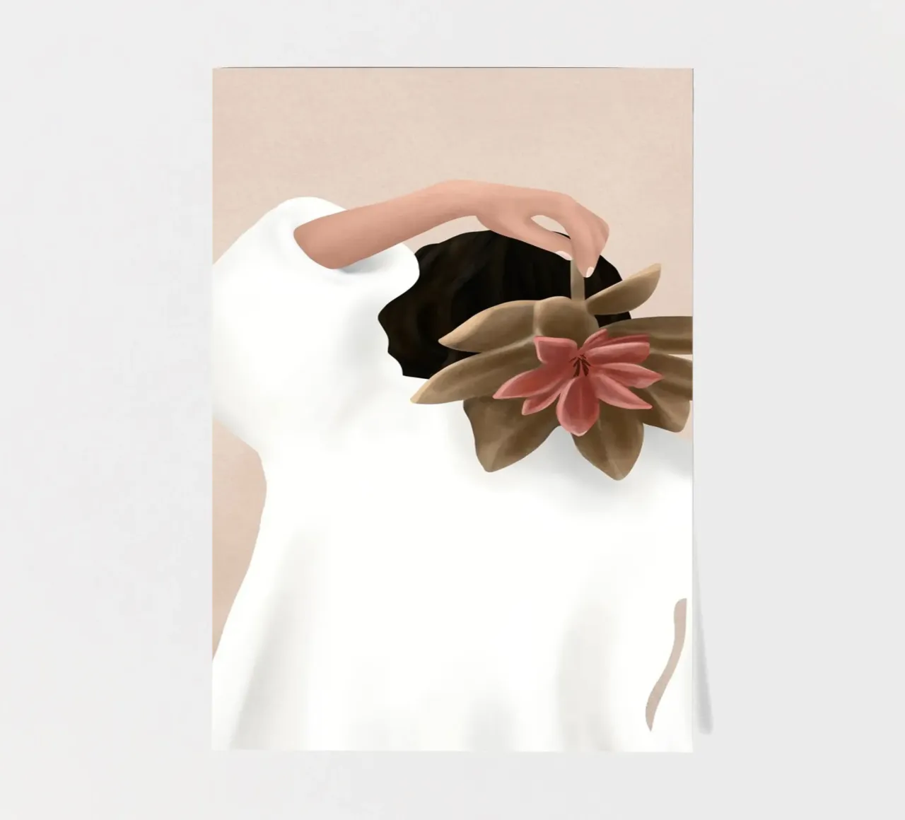 With a Flower sticker sheet by Flow Line