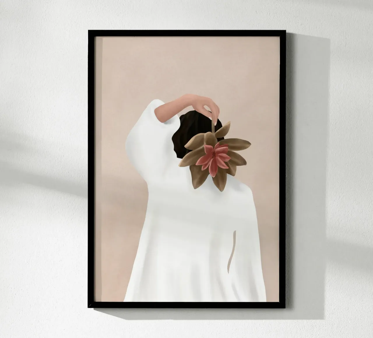 With a Flower poster by Flow Line