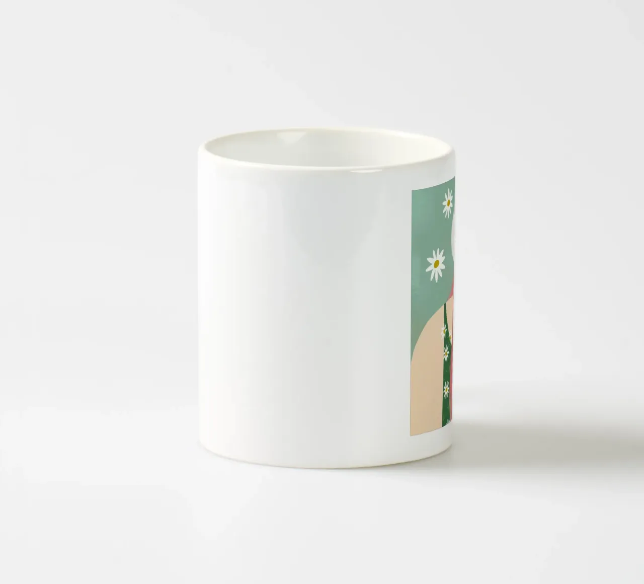 Eleganza estiva in fiore tazza in ceramica da Twilight Muse