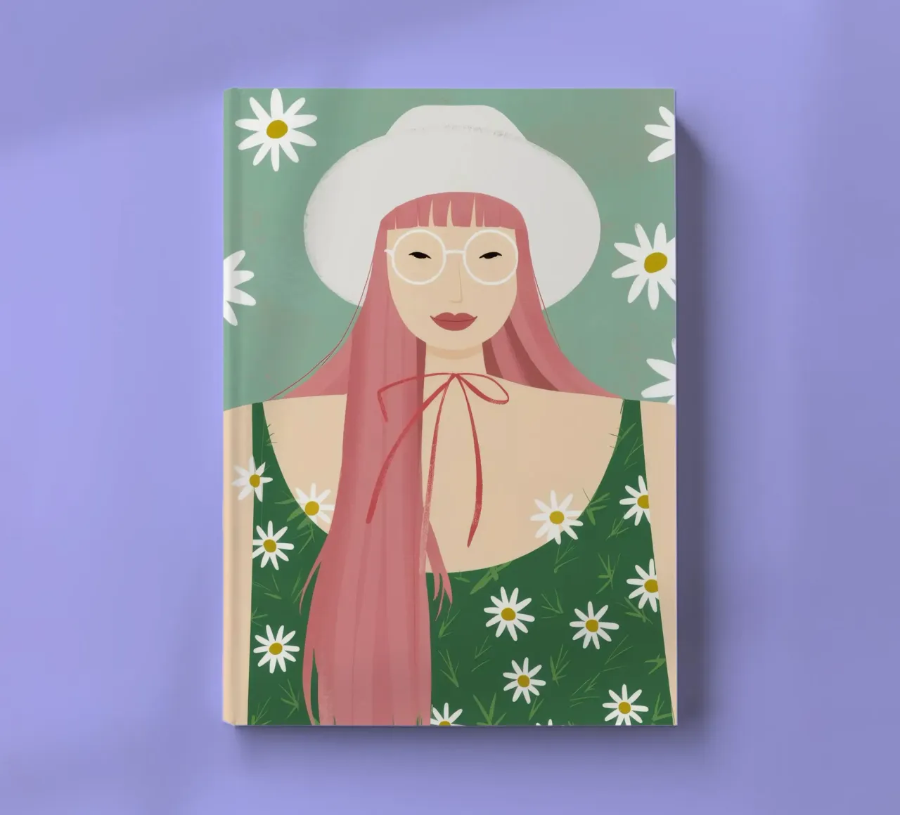 Bloeiende zomerse elegantie notitieboek van Twilight Muse