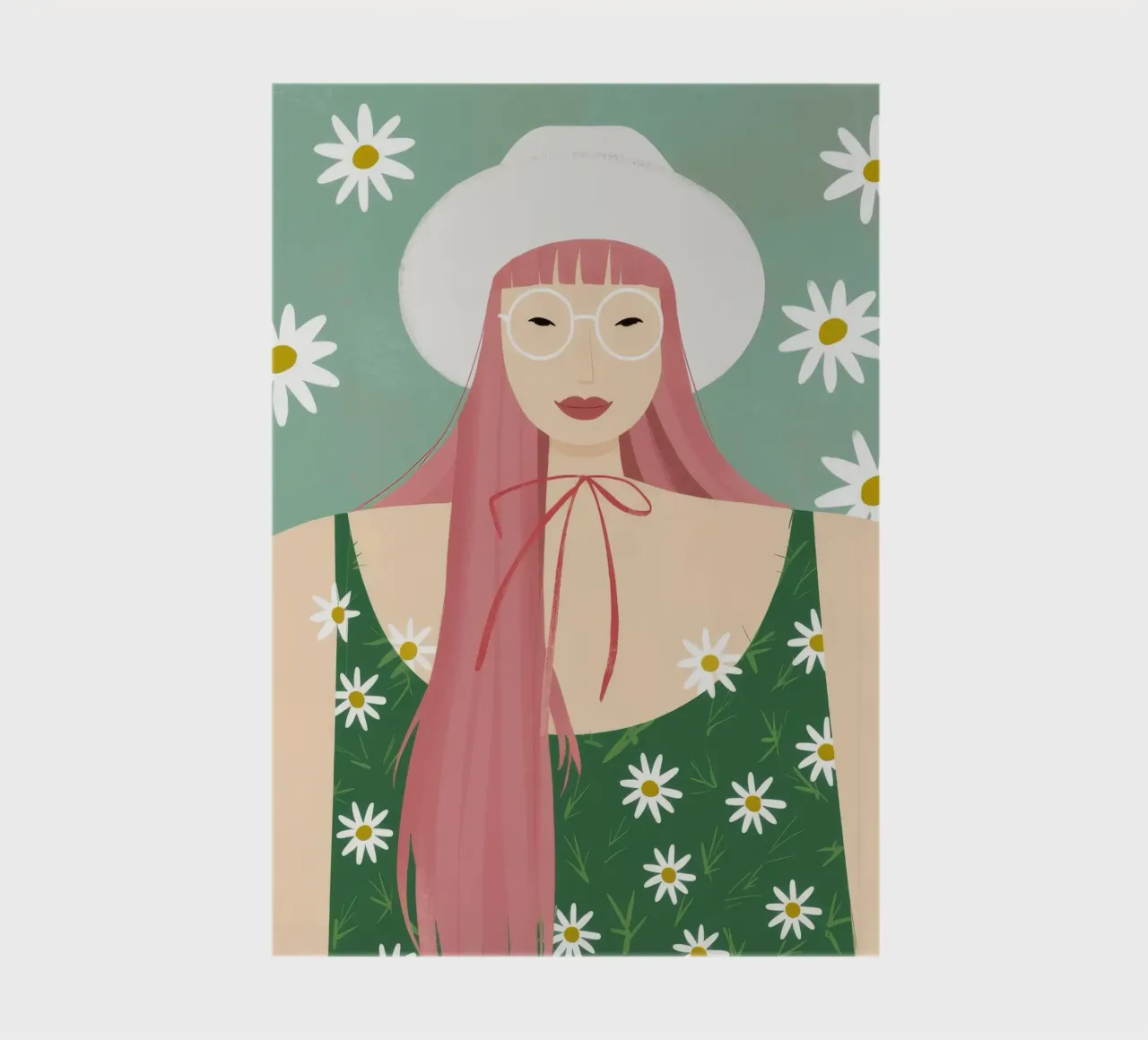 Bloeiende zomerse elegantie notitieboek van Twilight Muse