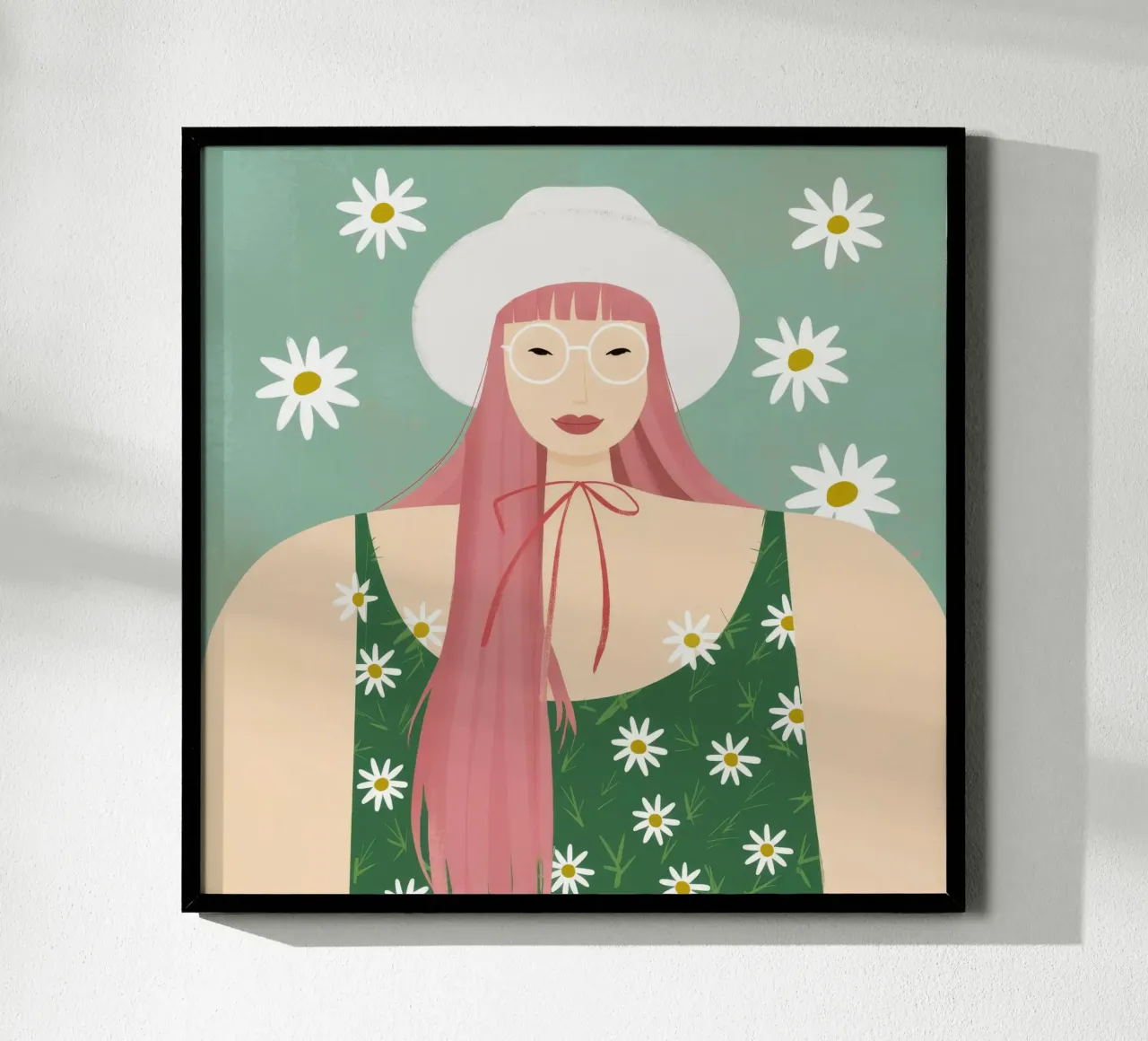 Blossoming Summer Elegance poster by Twilight Muse