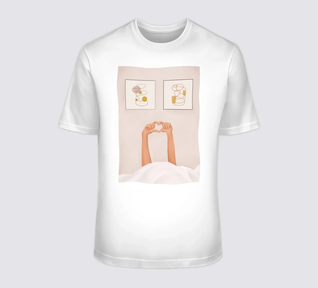 Hand Heart t-shirt da Flow Line