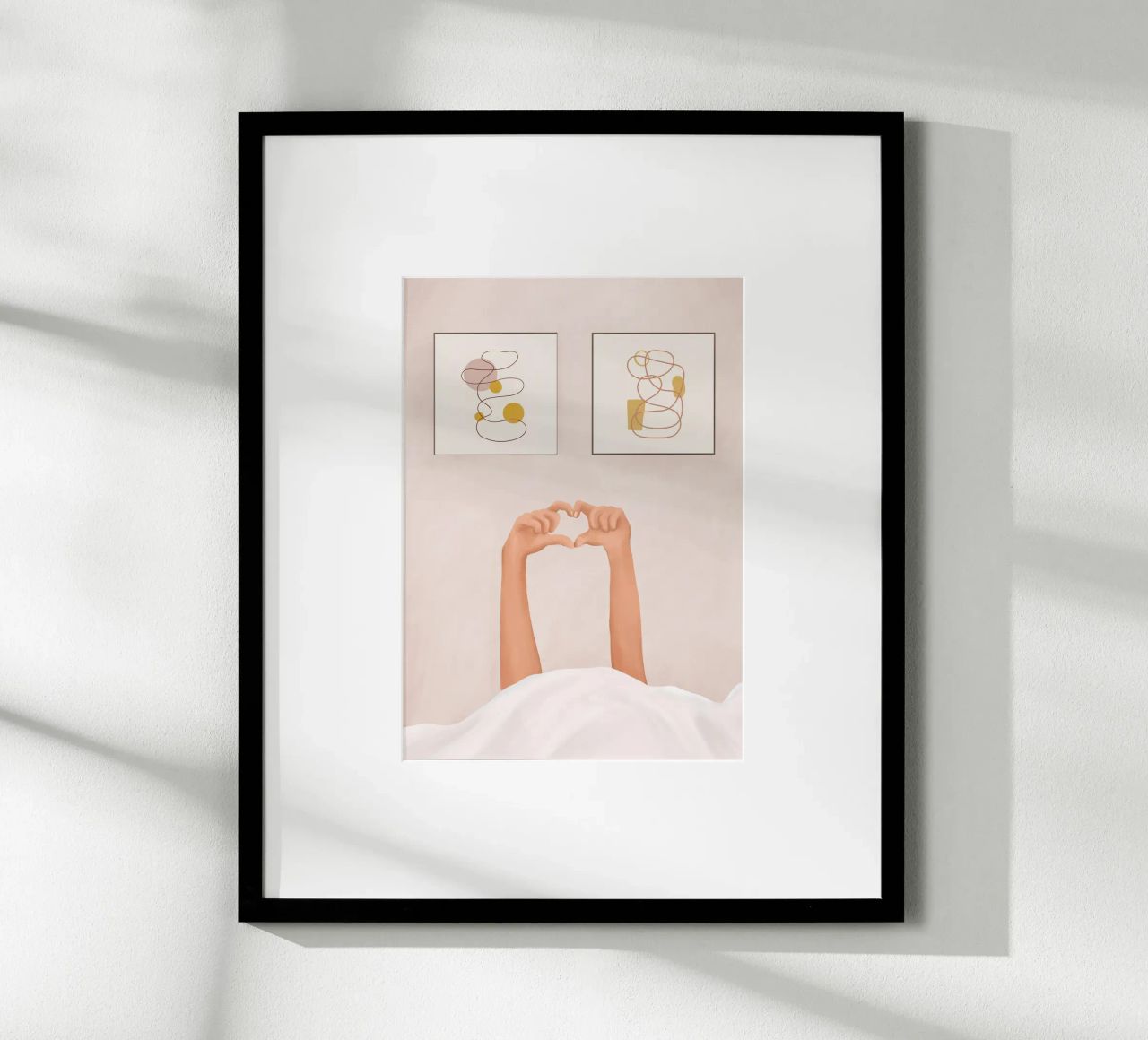 Hand Heart poster de Flow Line