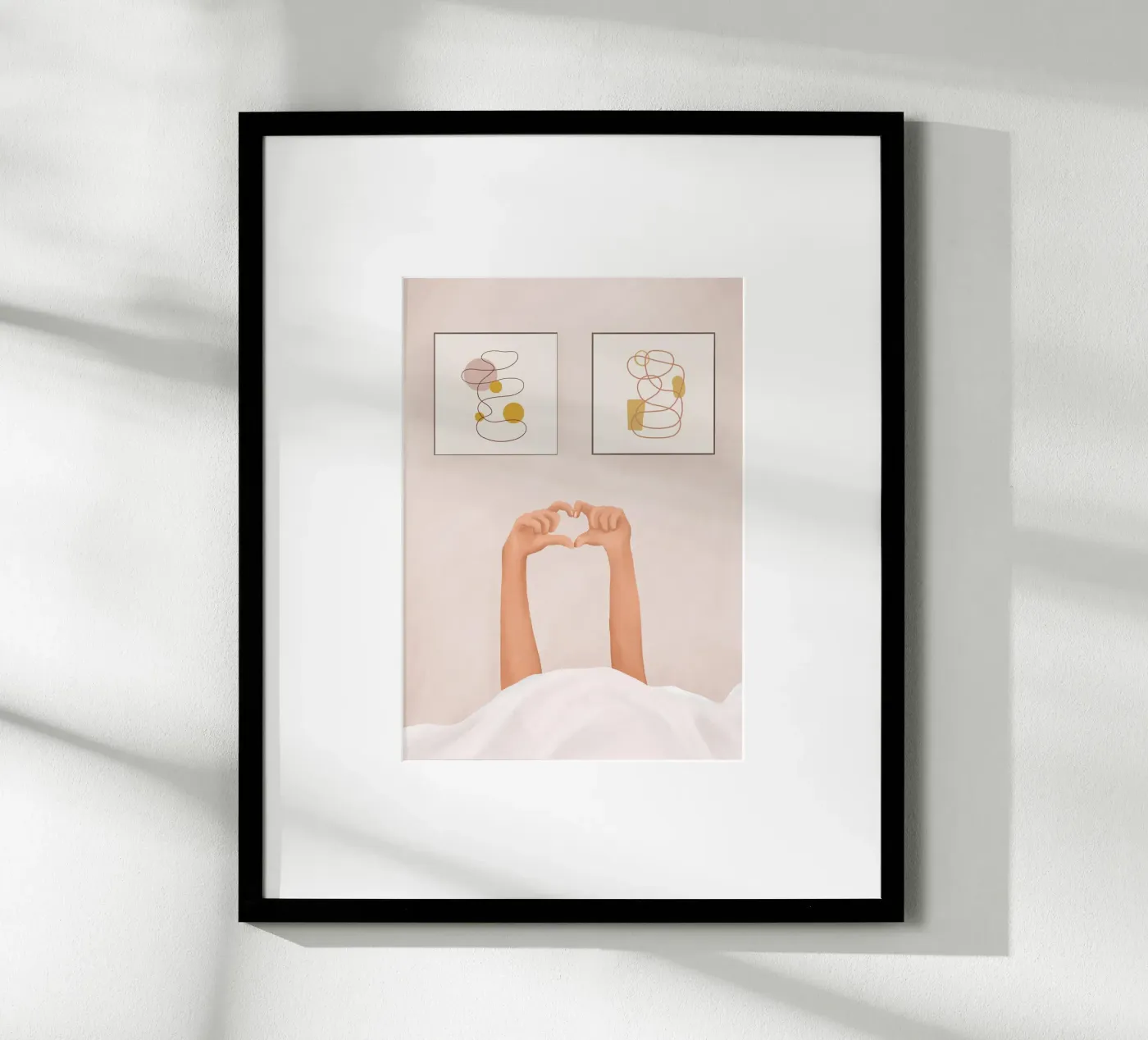 Hand Heart poster da Flow Line