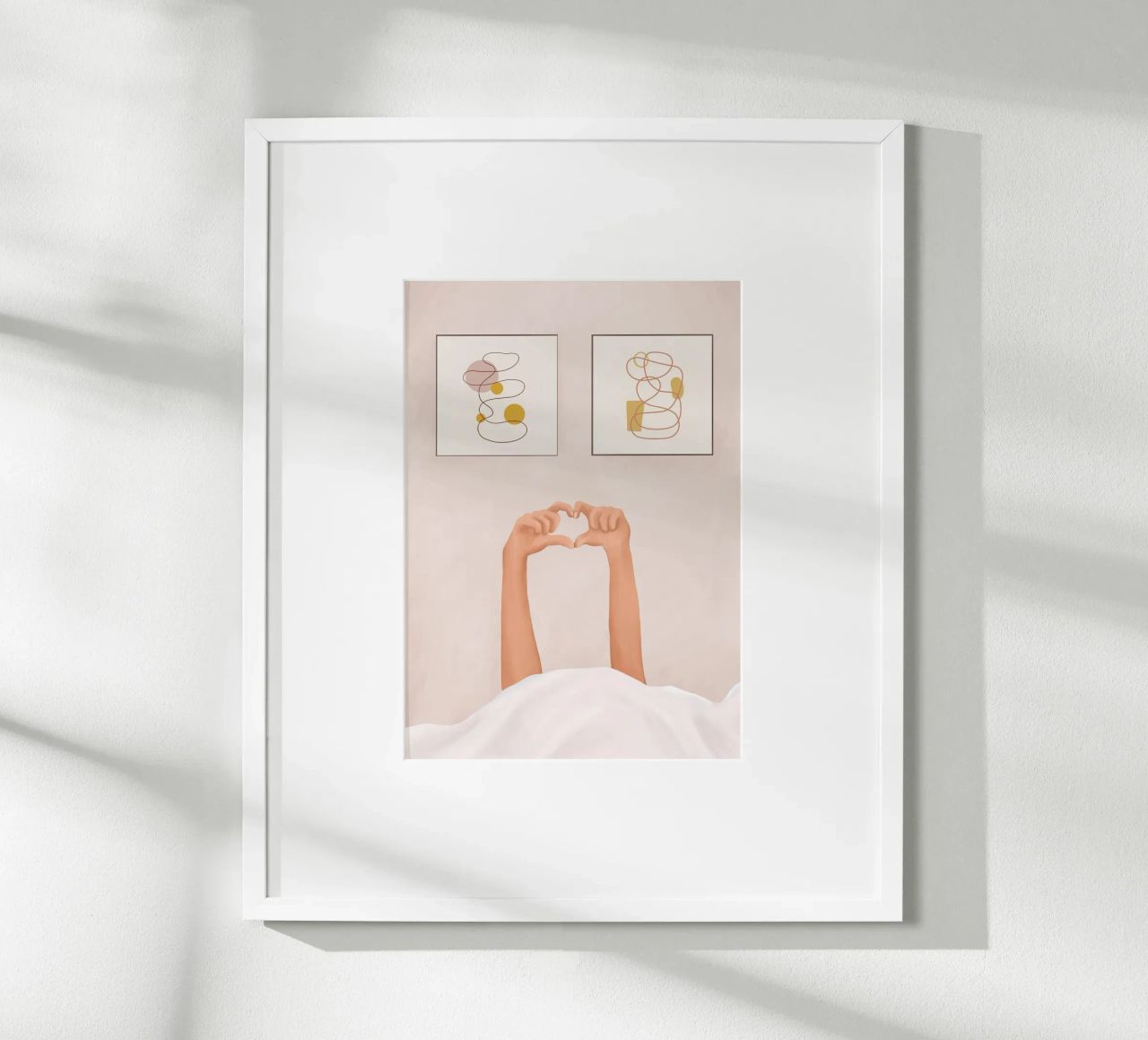Hand Heart poster de Flow Line