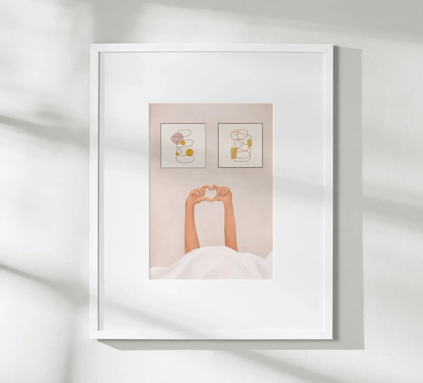 Hand Heart poster da Flow Line