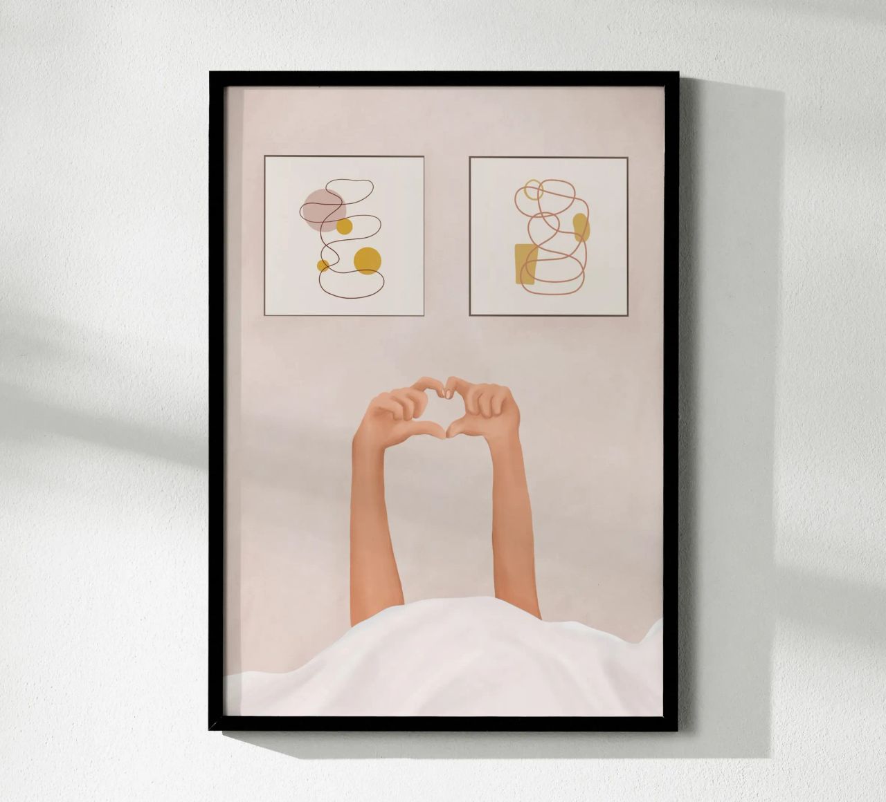 Hand Heart poster de Flow Line