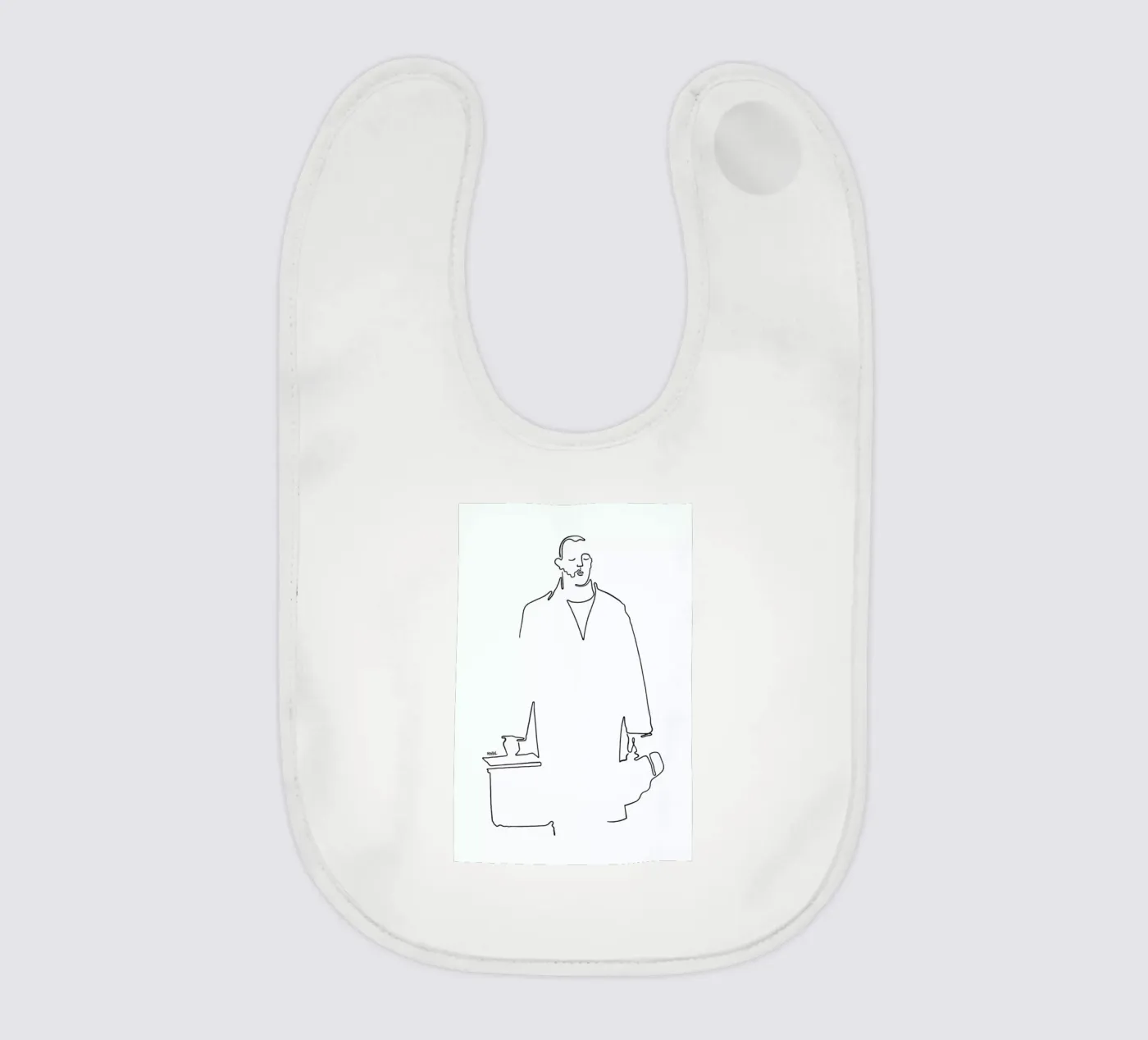 Leon baby bib by Ninhol