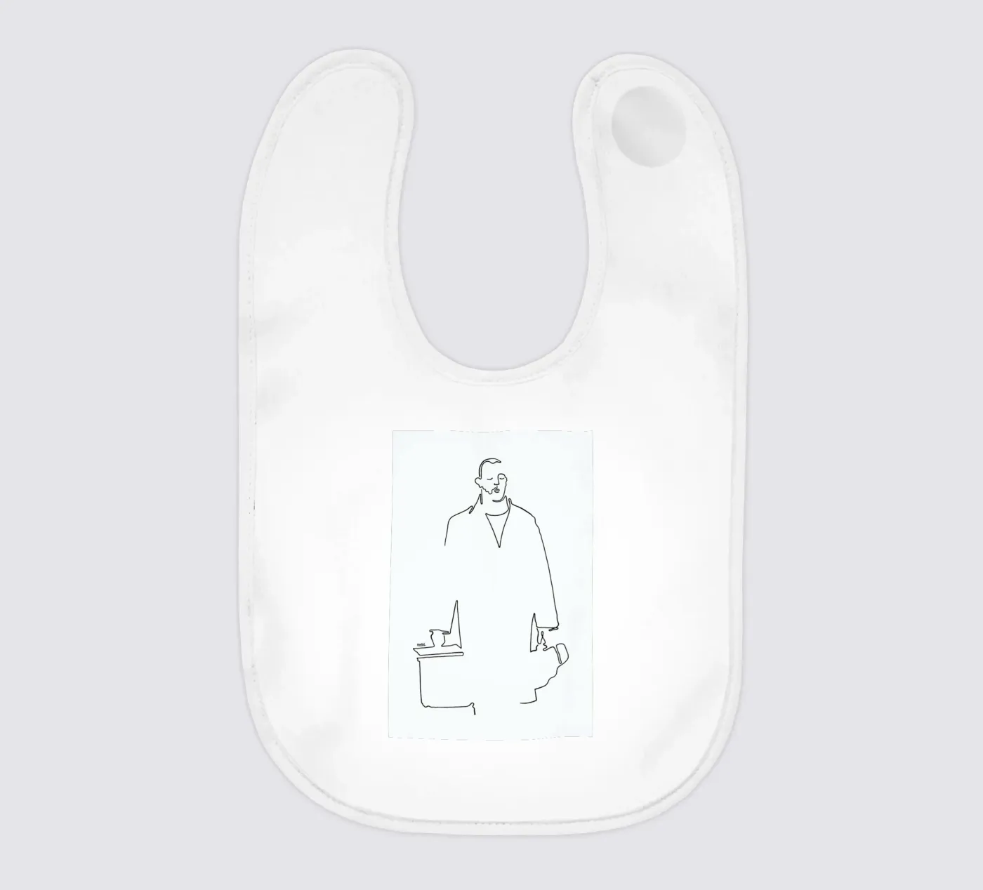 Leon baby bib by Ninhol