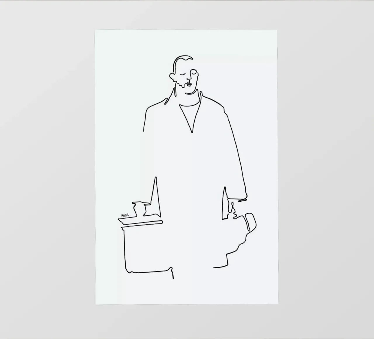 Leon pellicola backlit da Ninhol