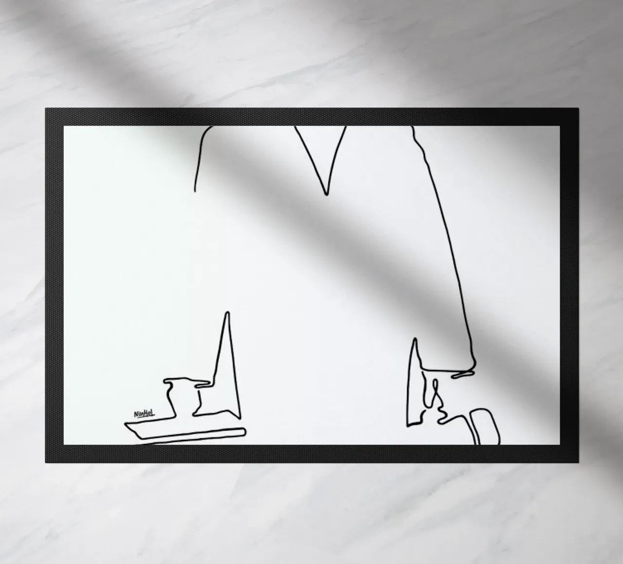 Leon Fußmatte von Ninhol