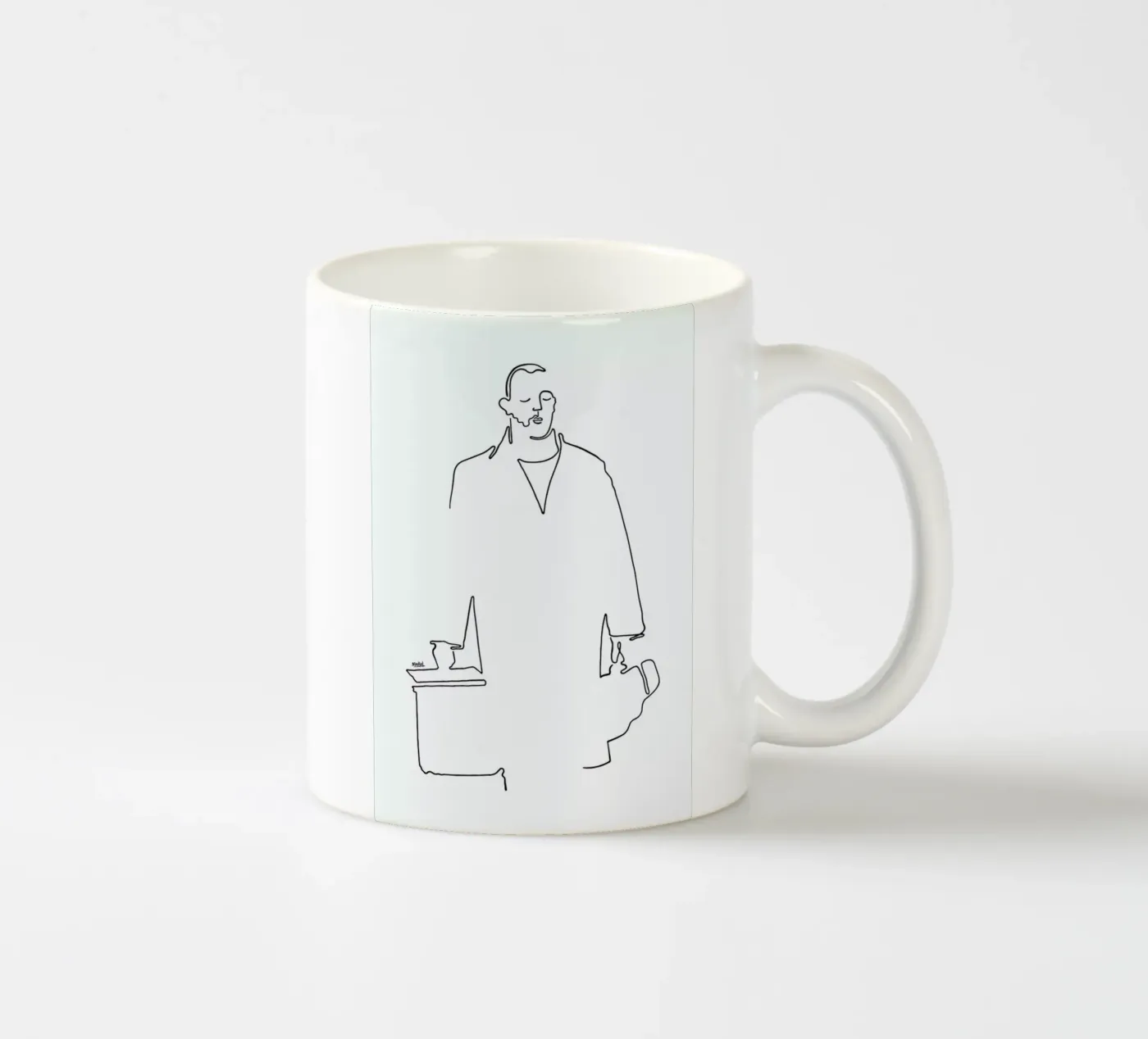 Leon ceramic mug by Ninhol